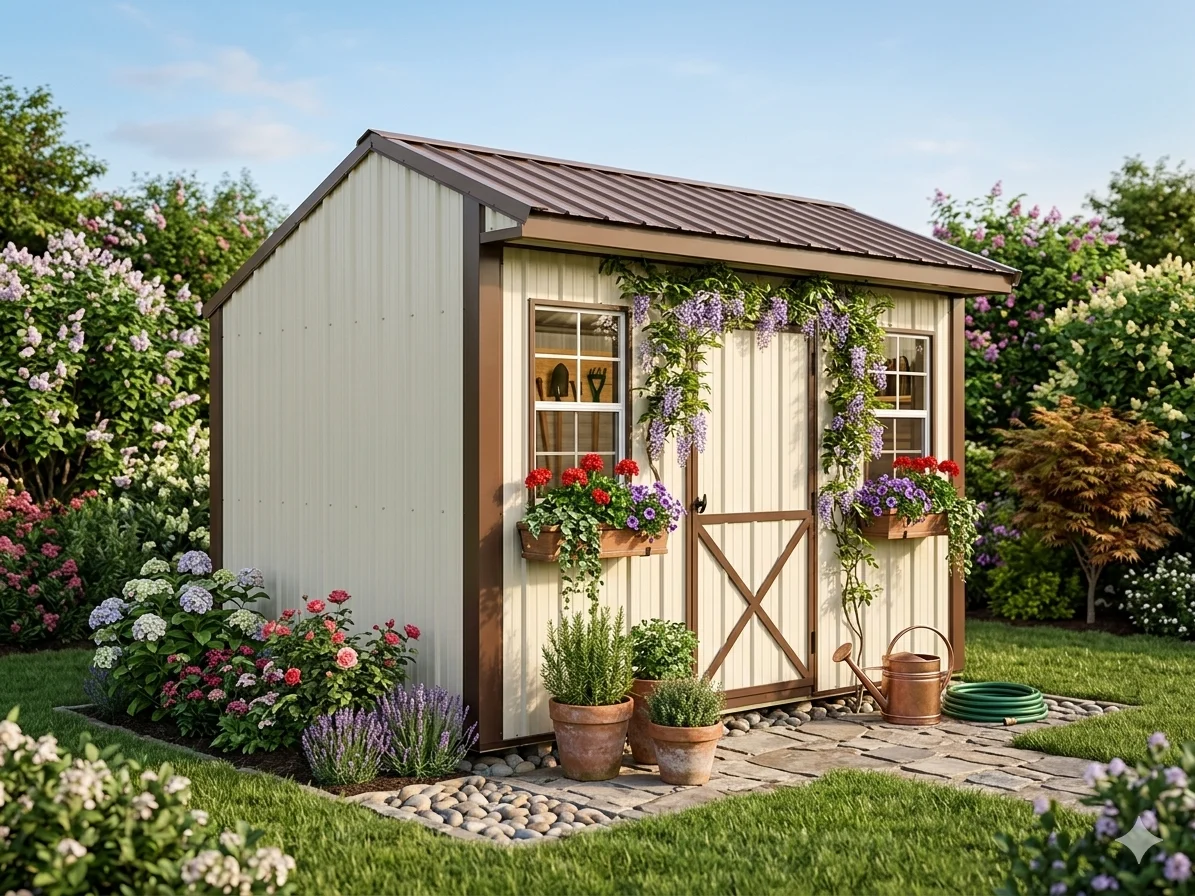 Metal Utility Sheds