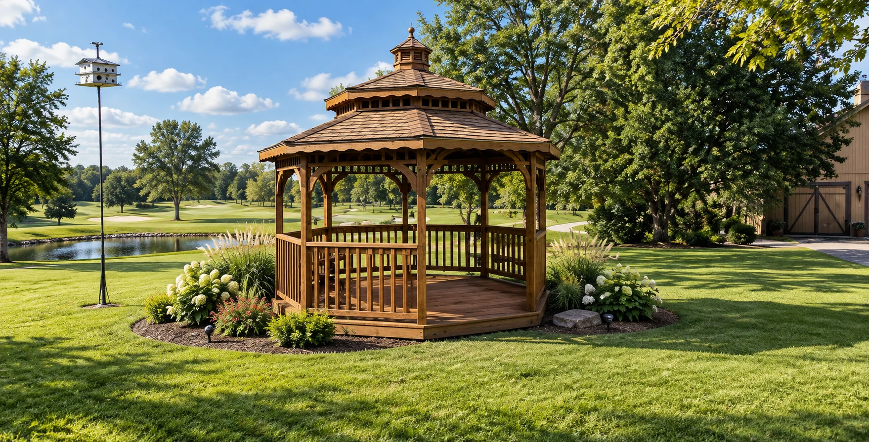 Octagon gazebo