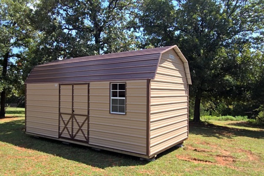 10×20 Metal Loft Barn in Chandler, OK