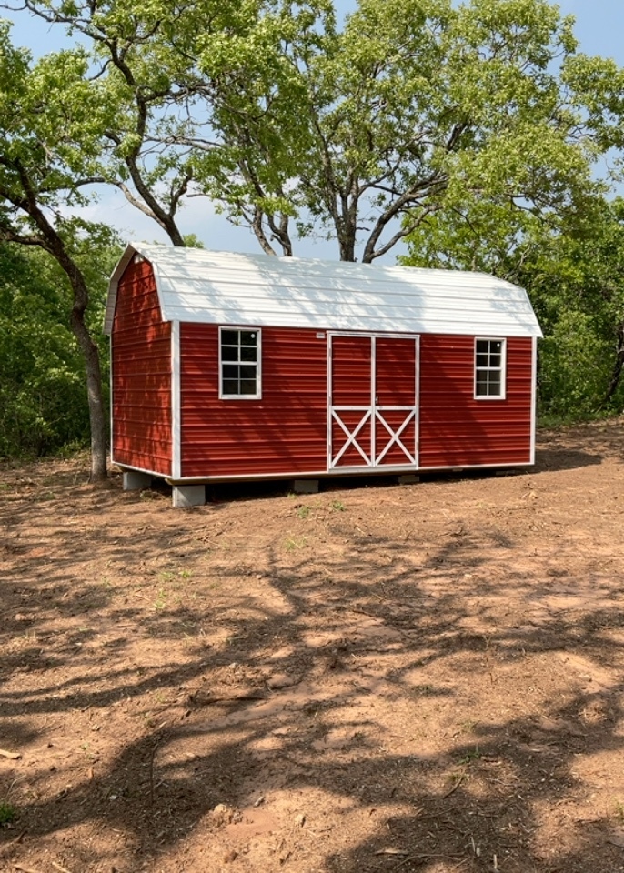 10×20 Metal Lofted Barn in Lexington, OK