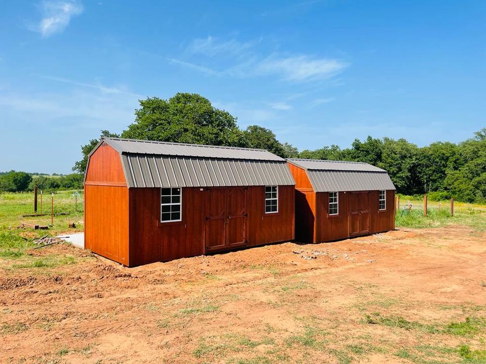Wood Lofted Barns