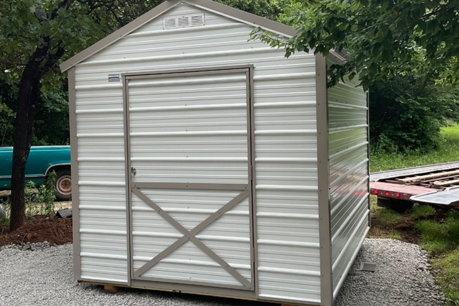 8×10 Metal Cottage Barn Stillwater, OK