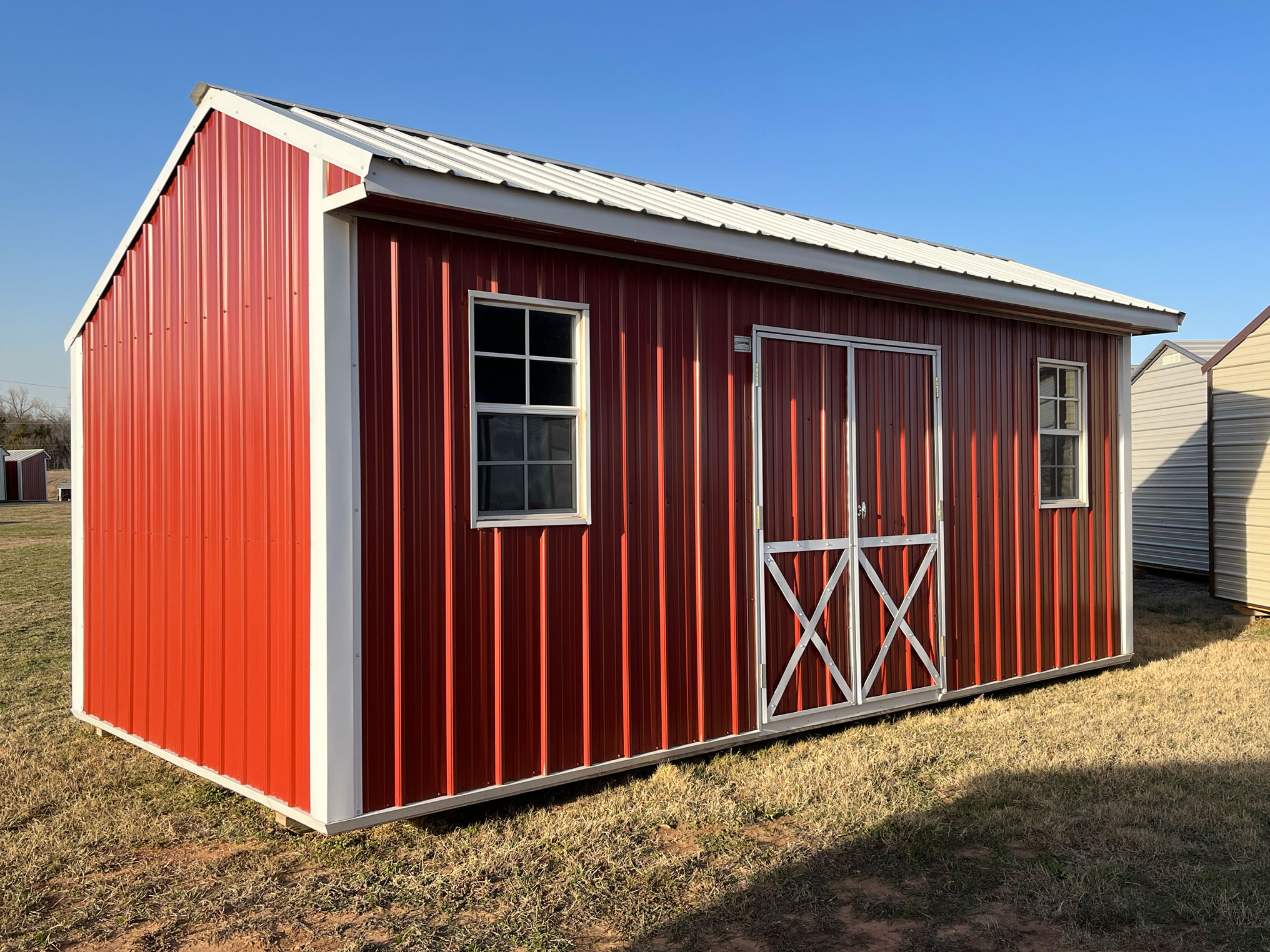 10×16 Metal Ranch Barn in Stillwater, OK