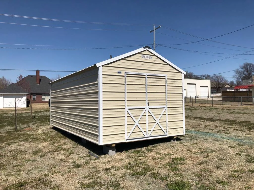 Metal building cottage in Oklahoma