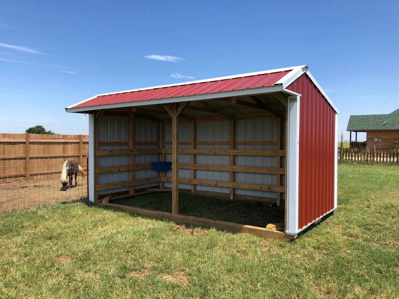 Metal horse barns for sale in Oklahoma