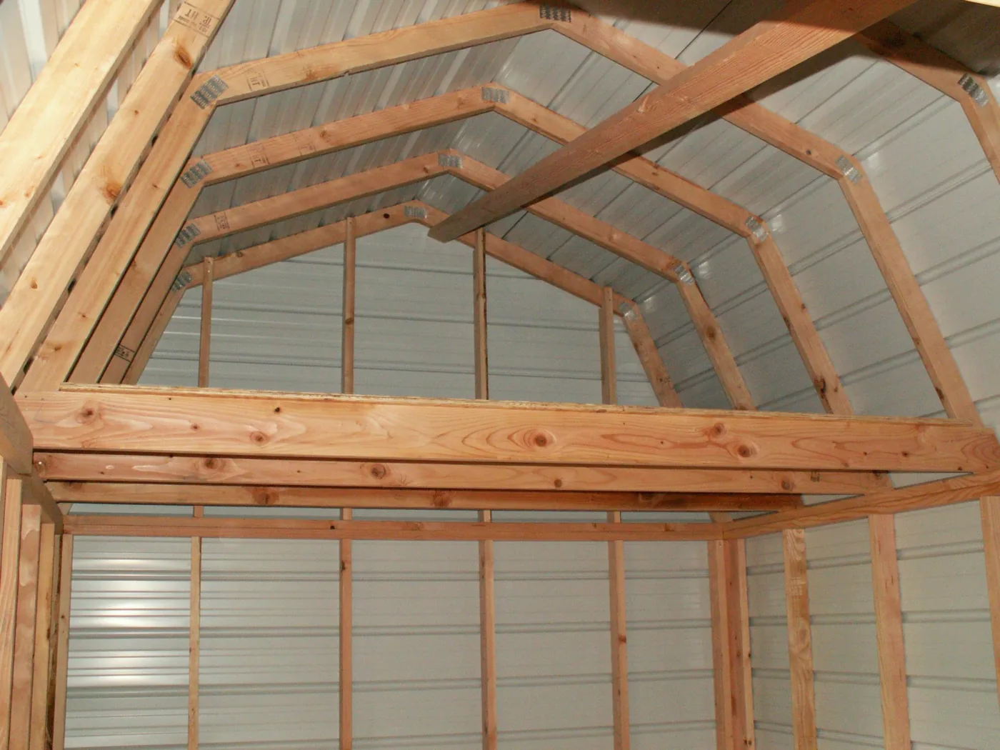 Metal lofted barns for sale