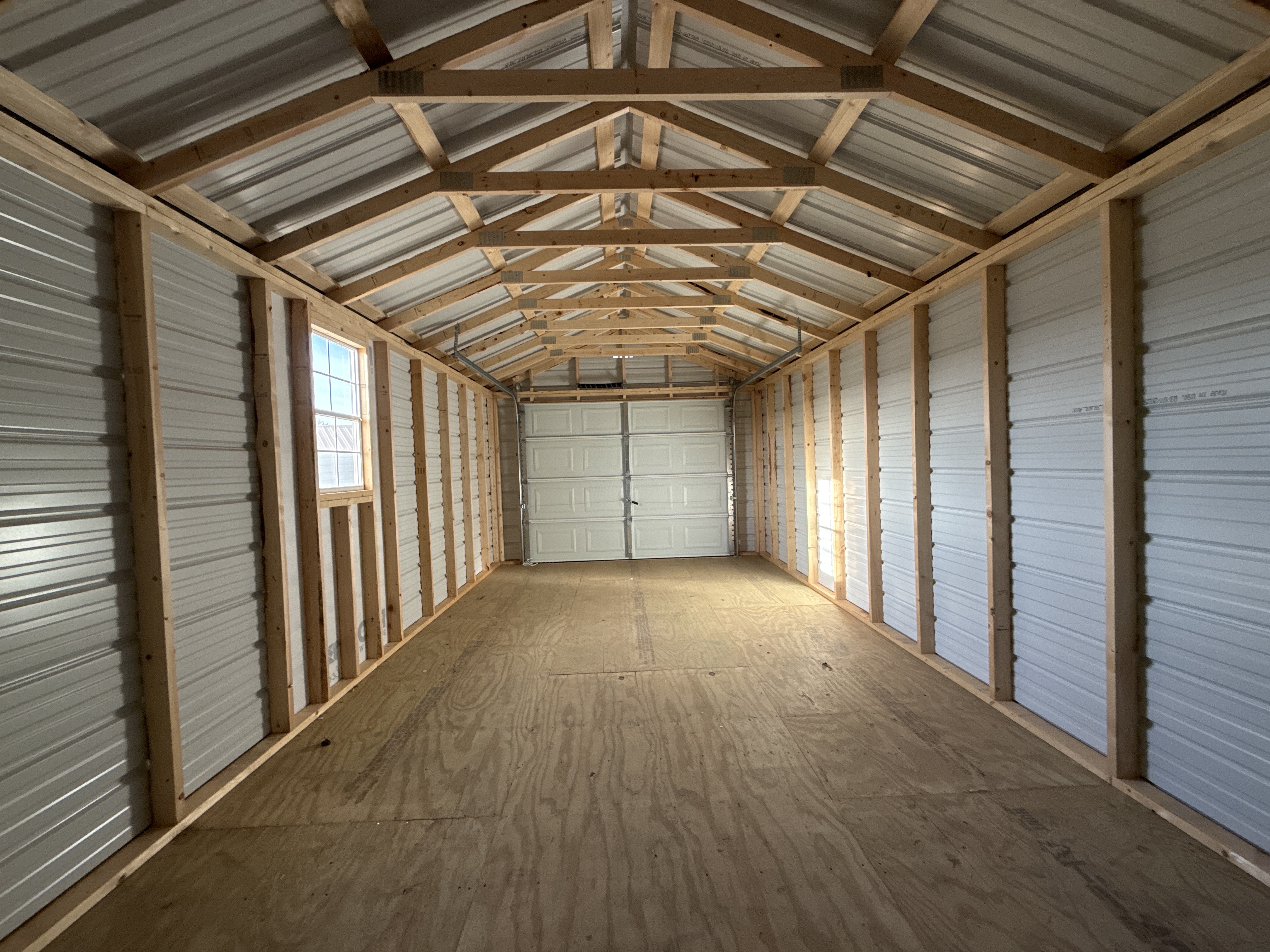 Metal Portable Garage 12 x 24 photo 2