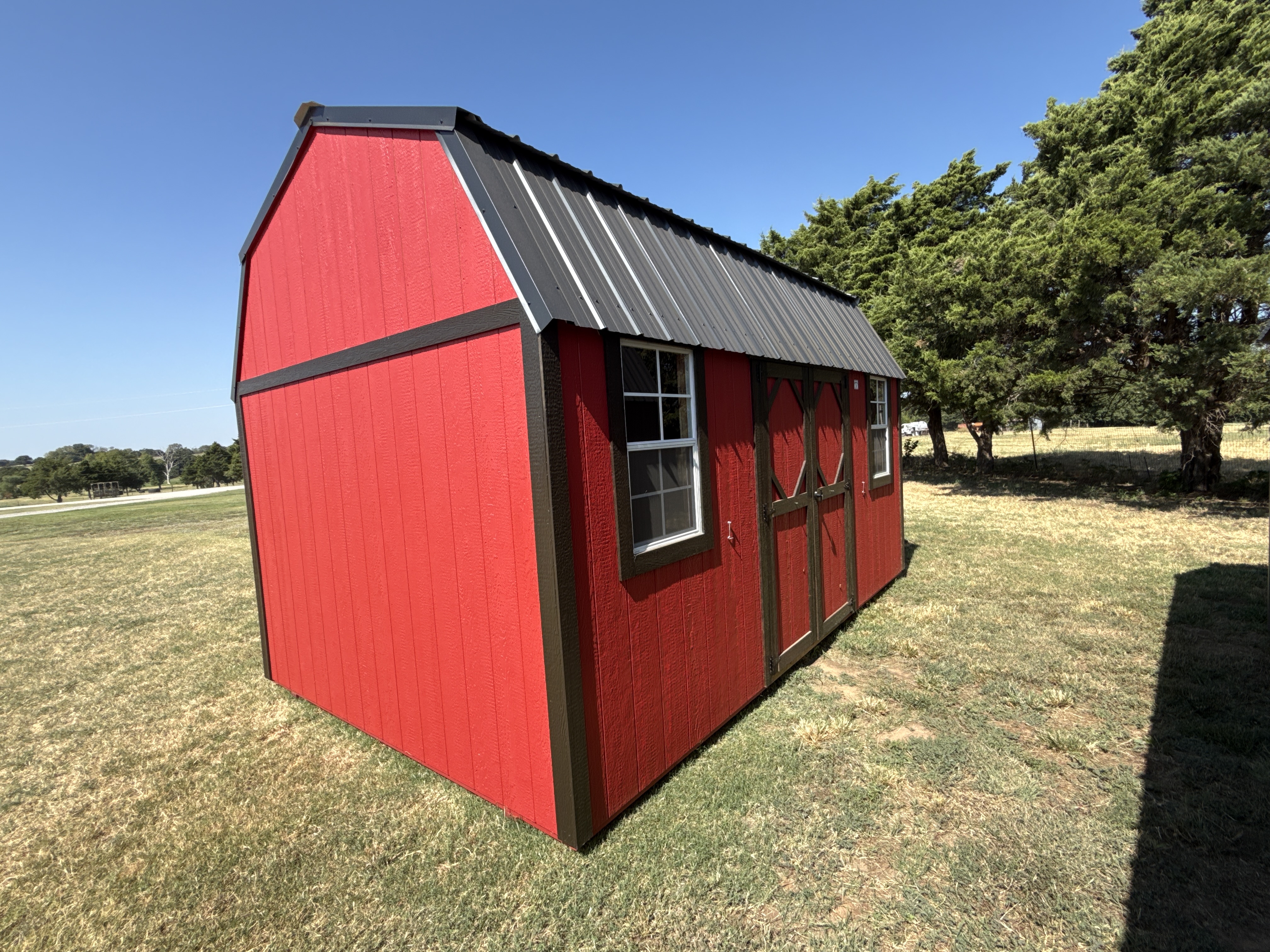Wood Loft Barn 10 x 16 photo 2