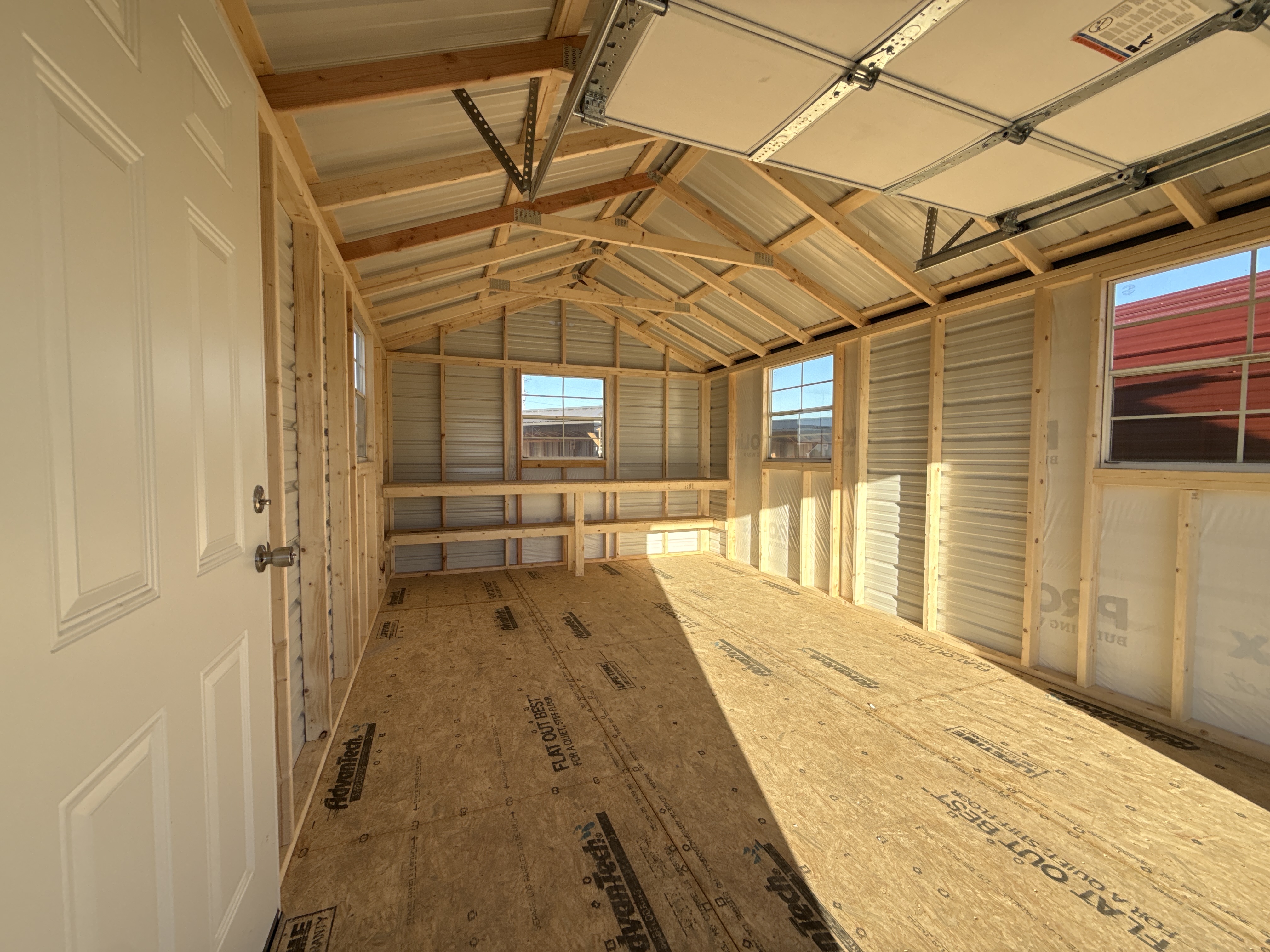 Metal Portable Garage 12 x 20 photo 3