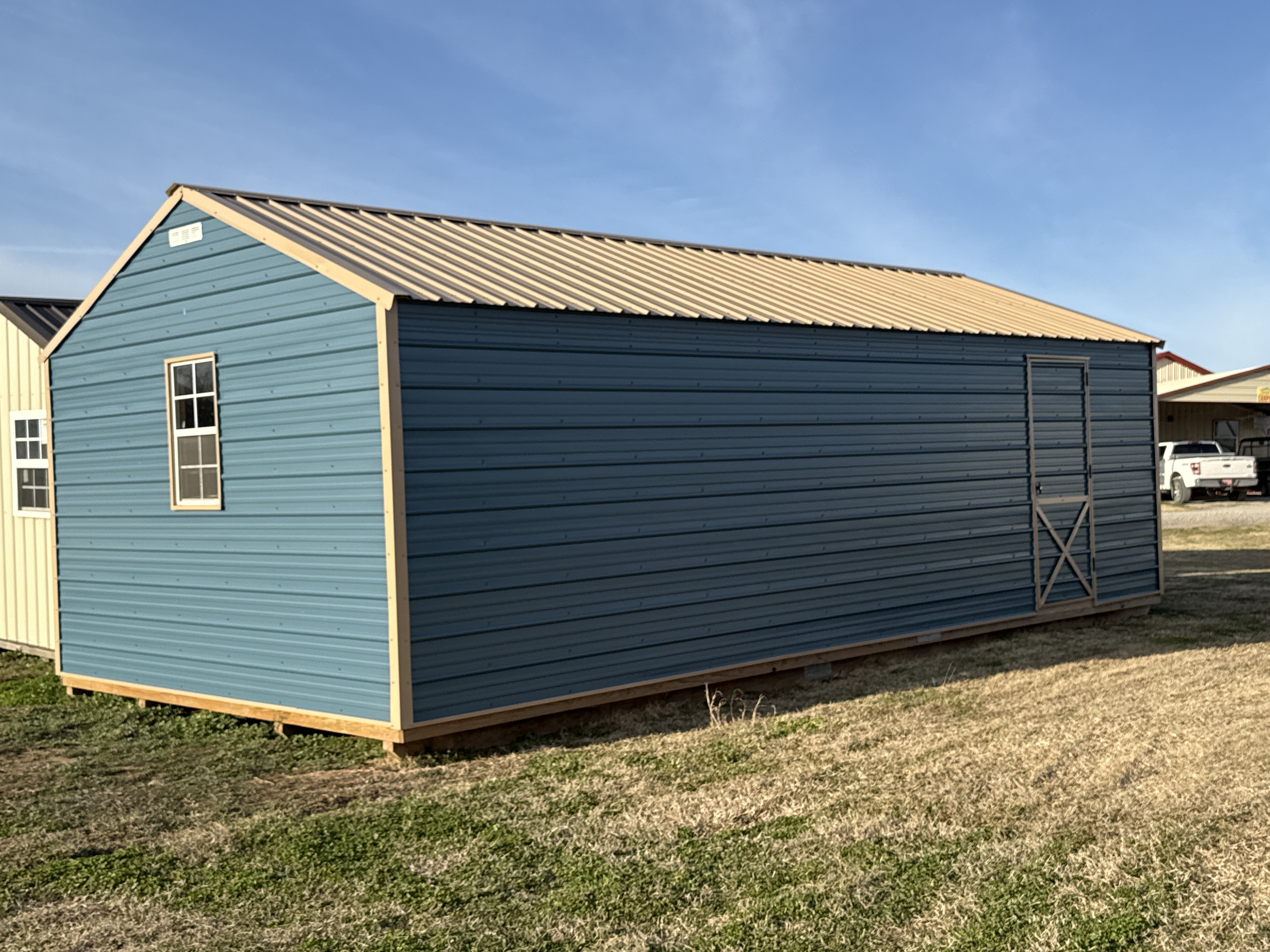 Metal Portable Garage 14 x 28 photo 4