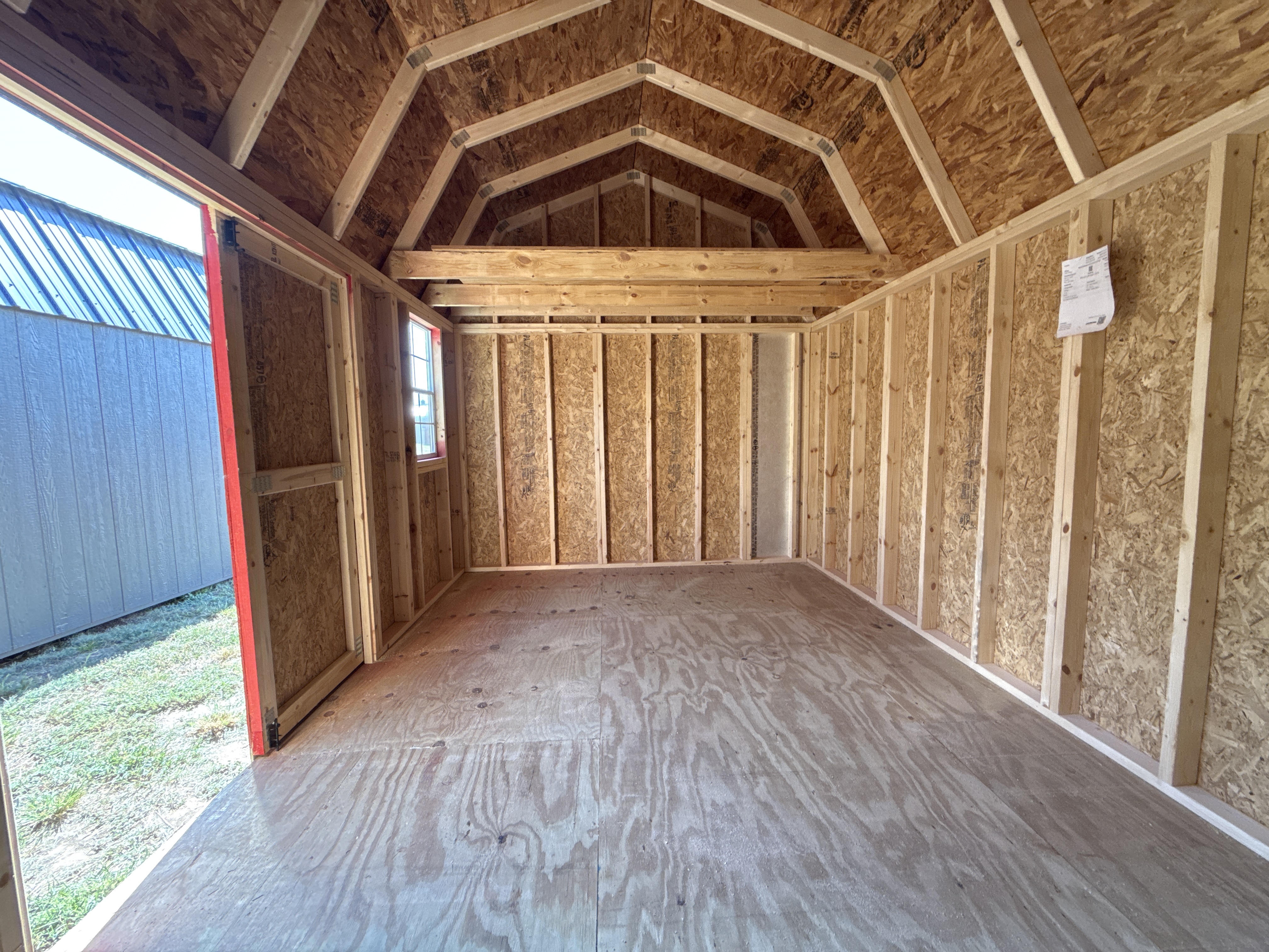 Wood Loft Barn 10 x 16 photo 3