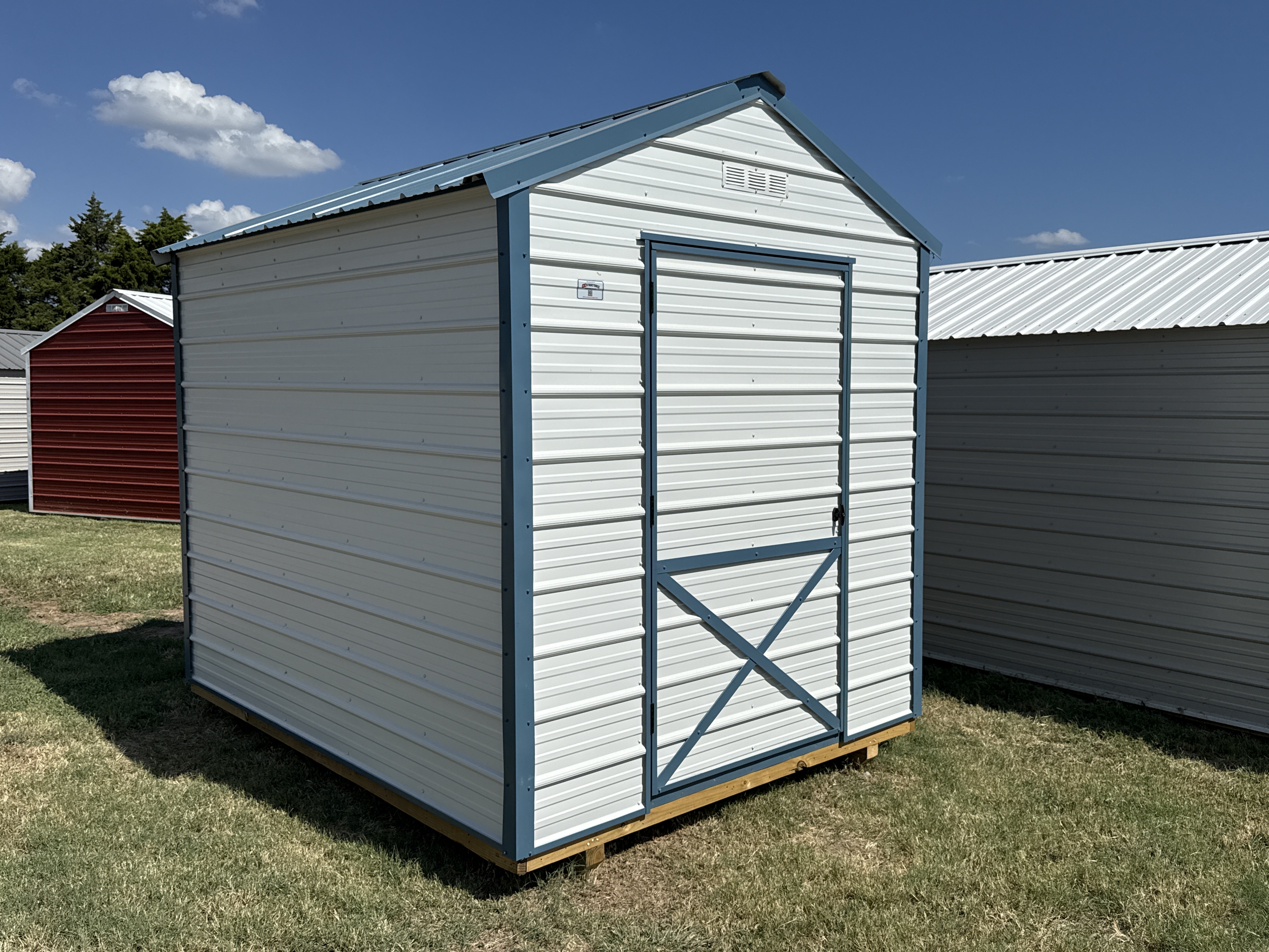 Metal Cottage Barn 8 x 10