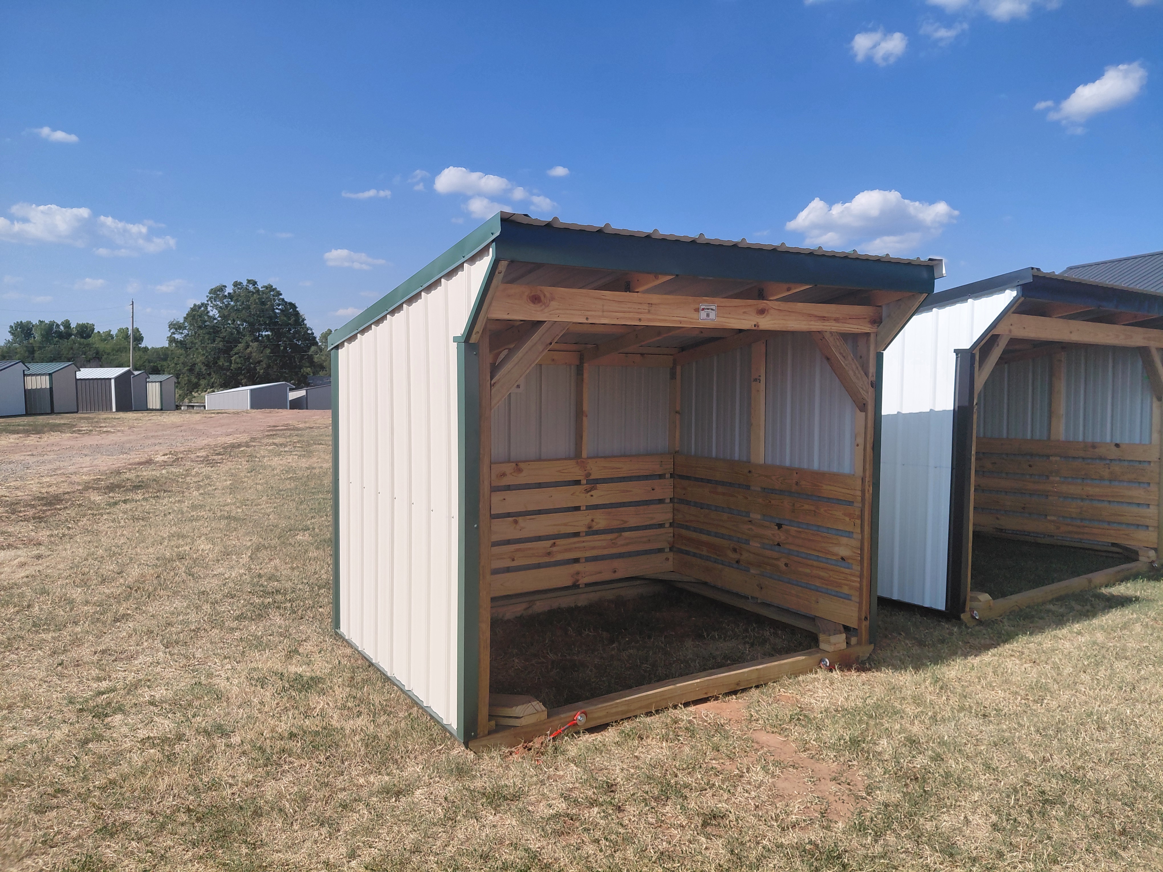 Metal Loafing Shed 6 x 8