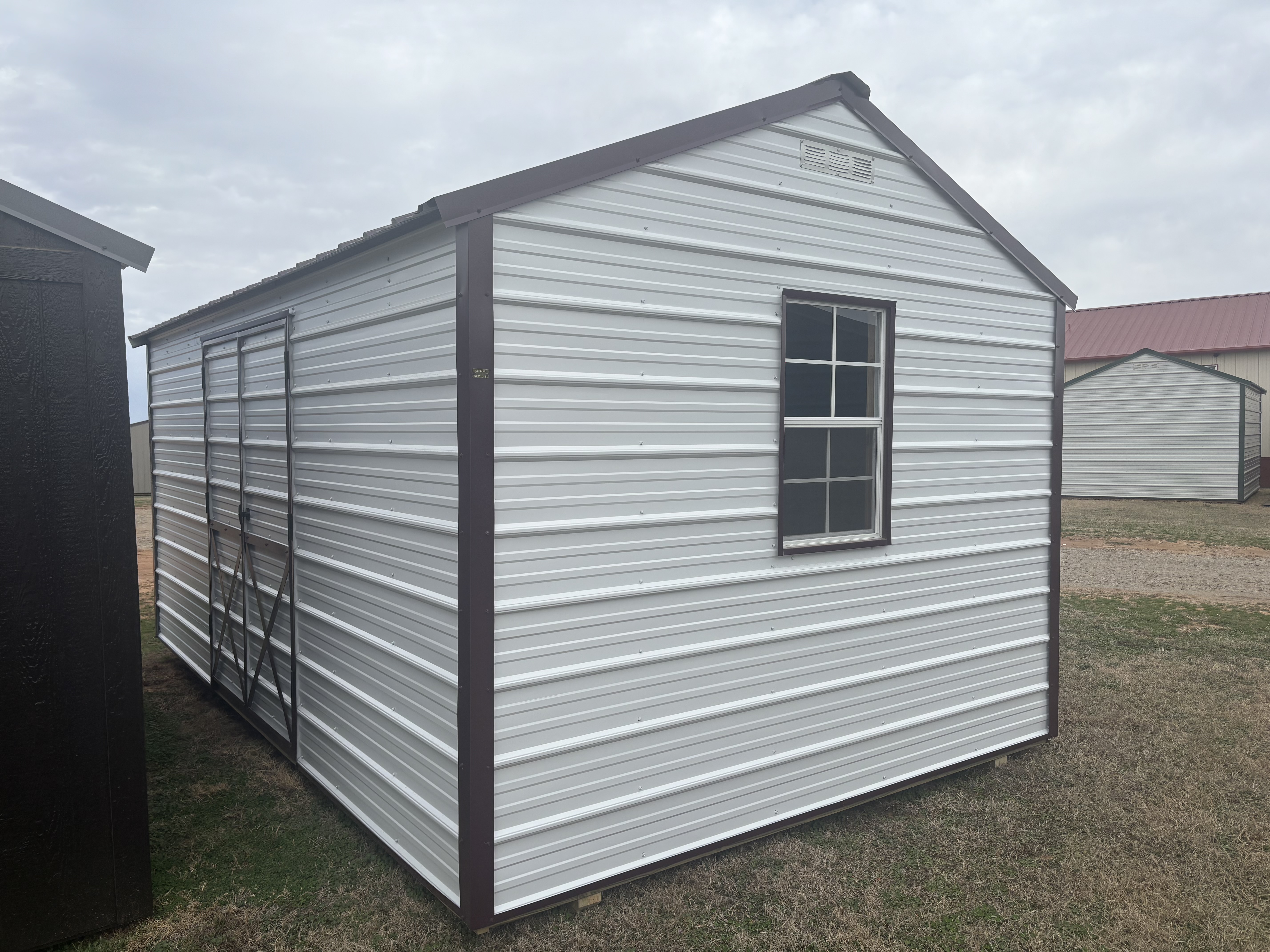 Metal Cottage Barn 10 x 16