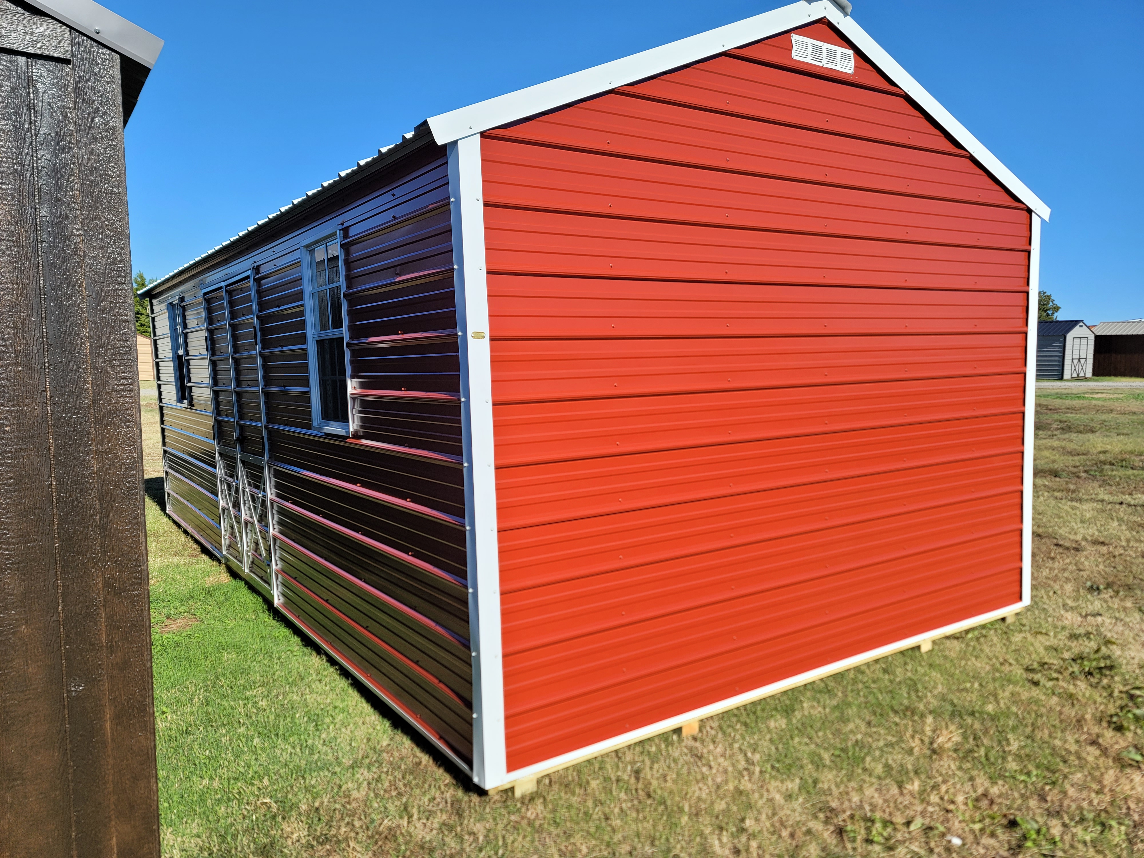 Metal Cottage Barn 12 x 24
