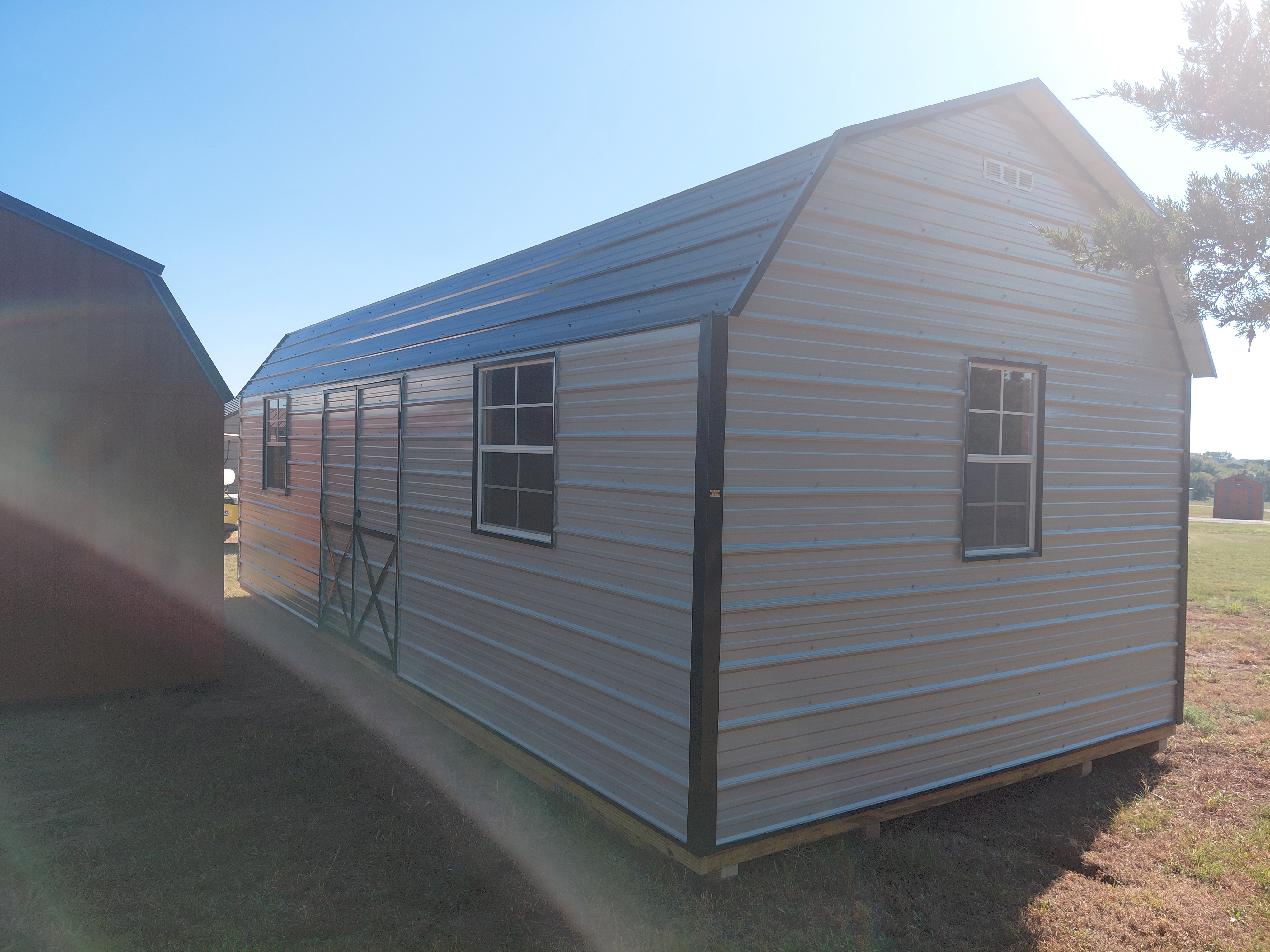 Metal Loft Barn 12 x 28