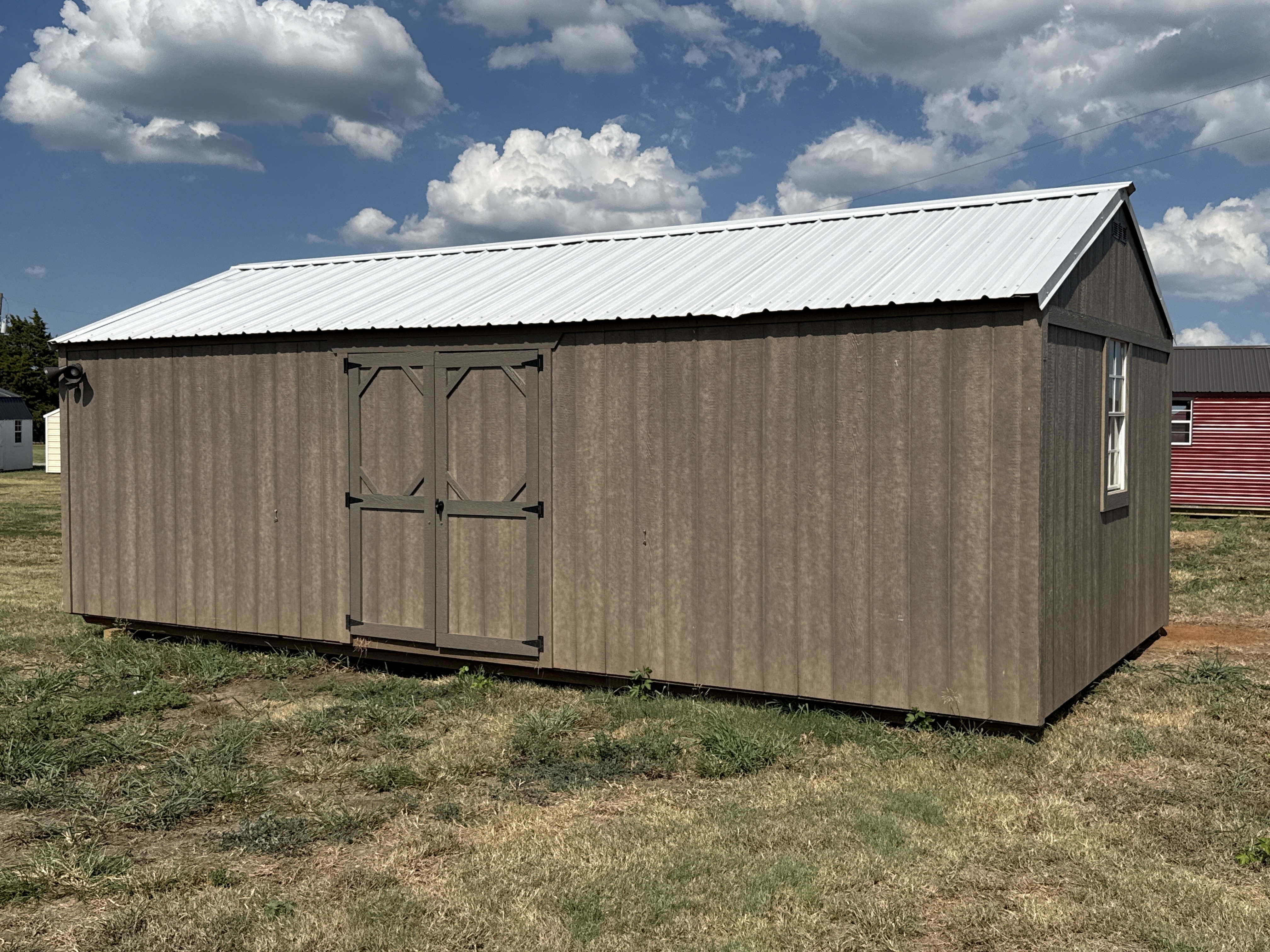 Wood Cottage Barn 12x24