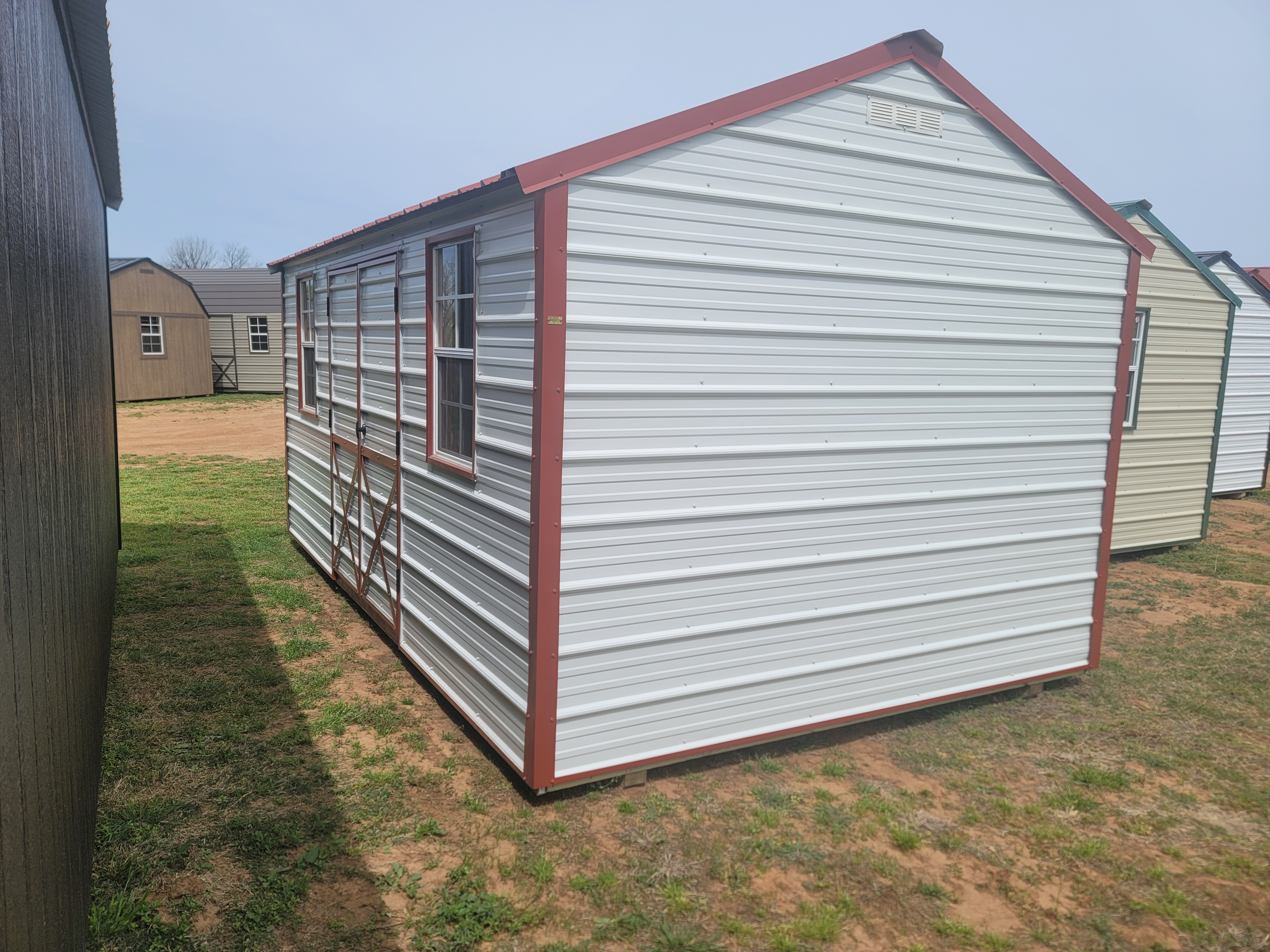 Metal Cottage Barn 10 x 16