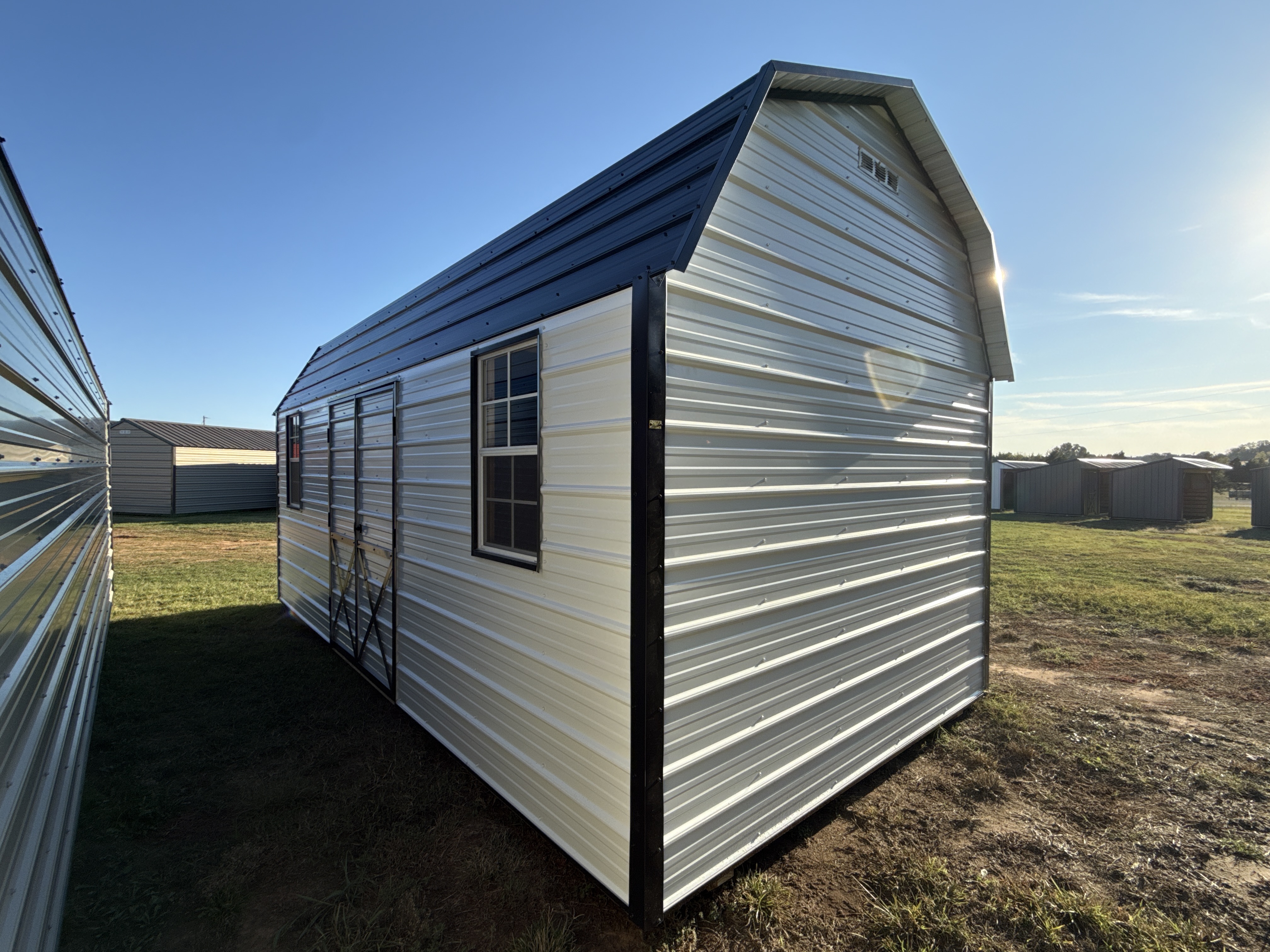 Metal Loft Barn 10 x 20