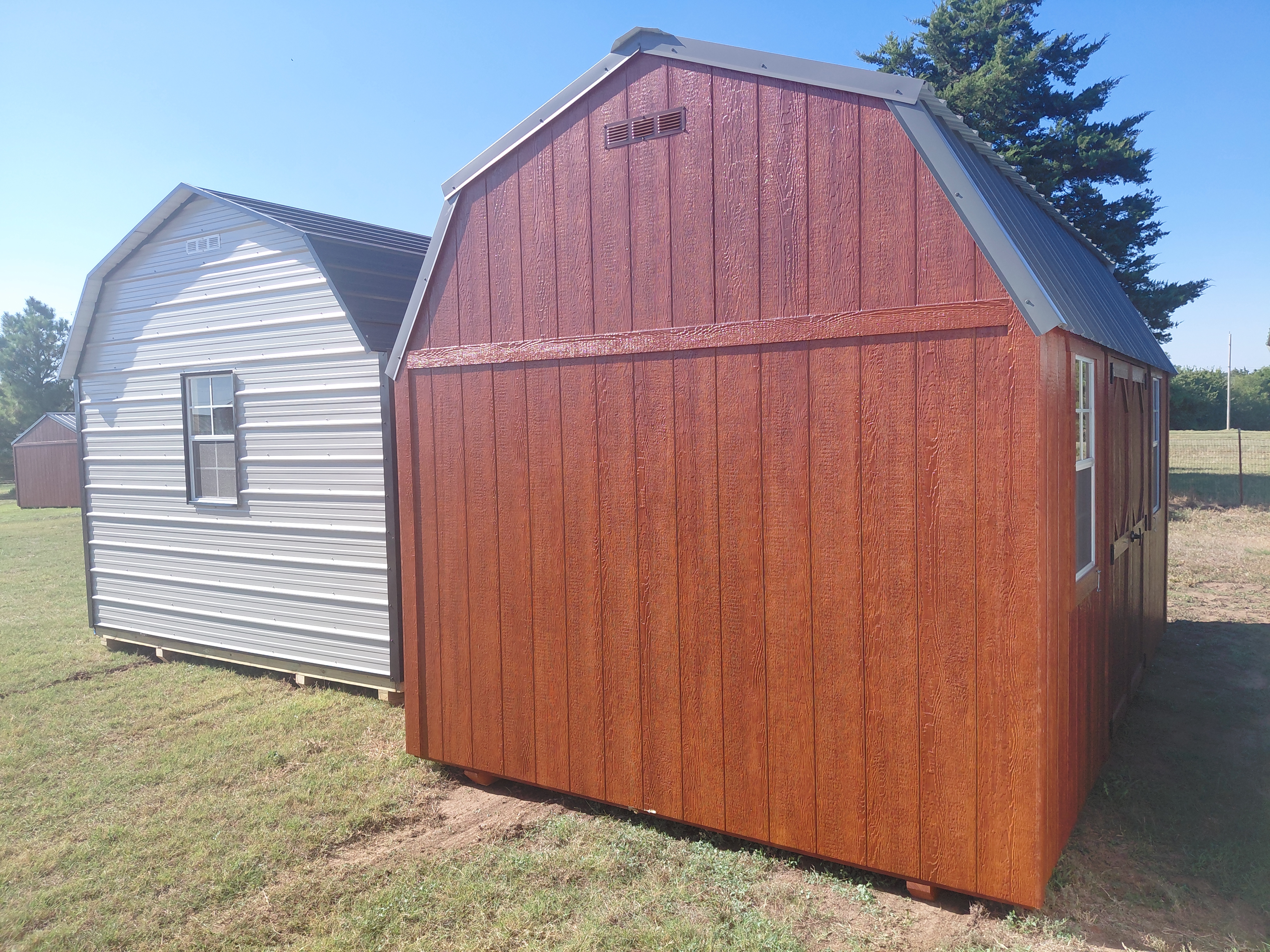 Wood Loft Barn 10 x 16 photo 2