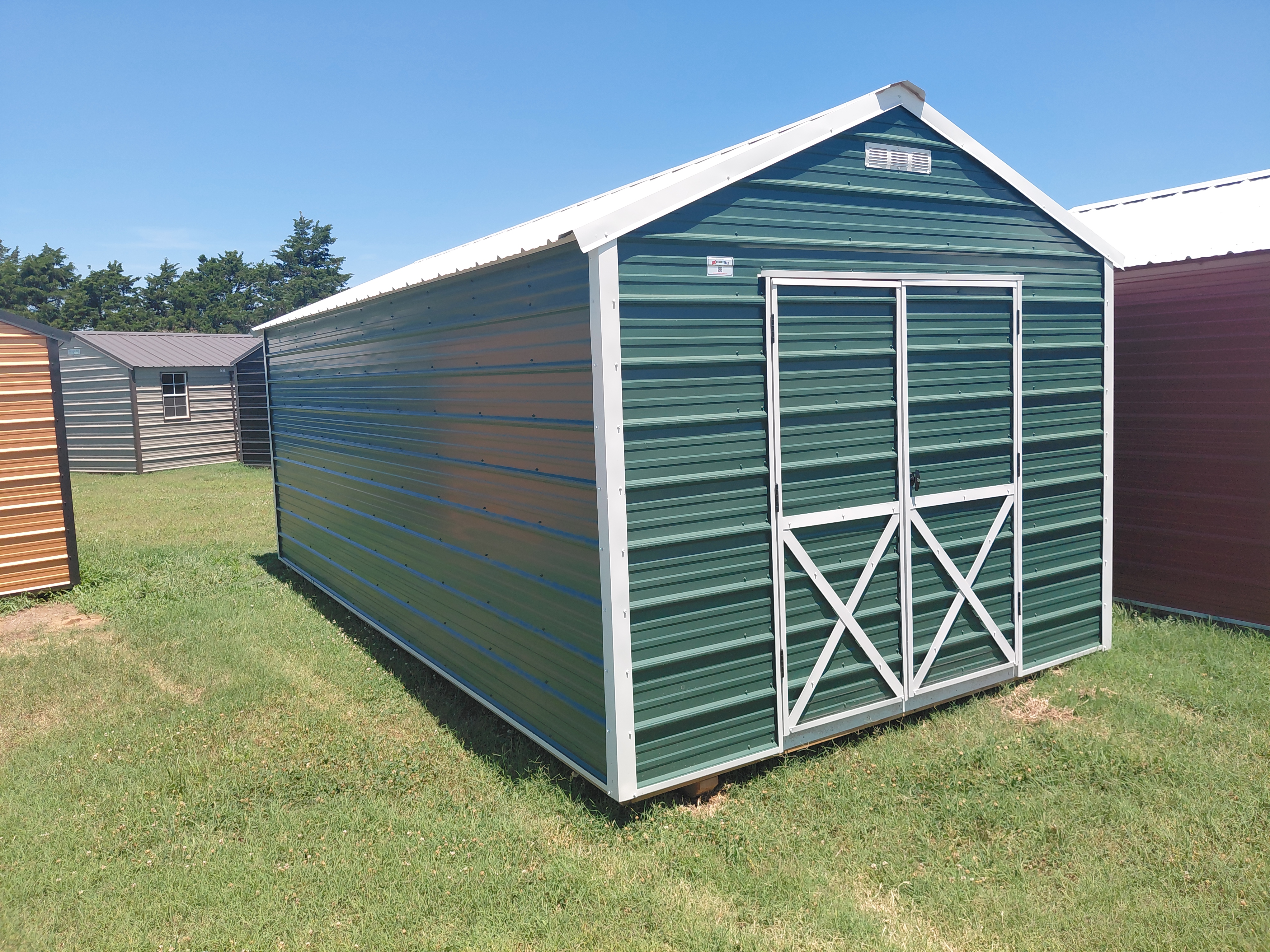Metal Cottage Barn 10 x 20