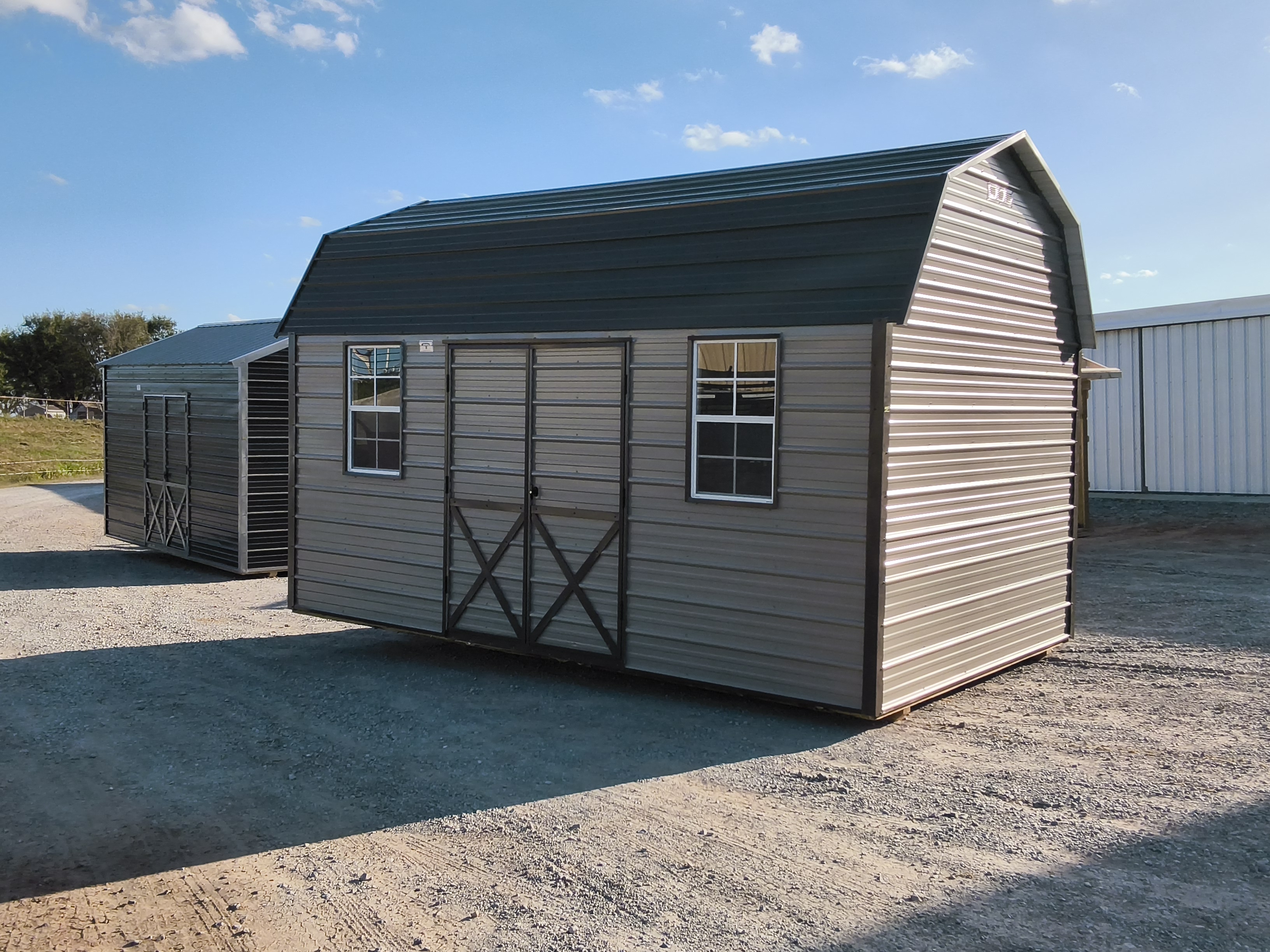 Metal Loft Barn 10 x 16