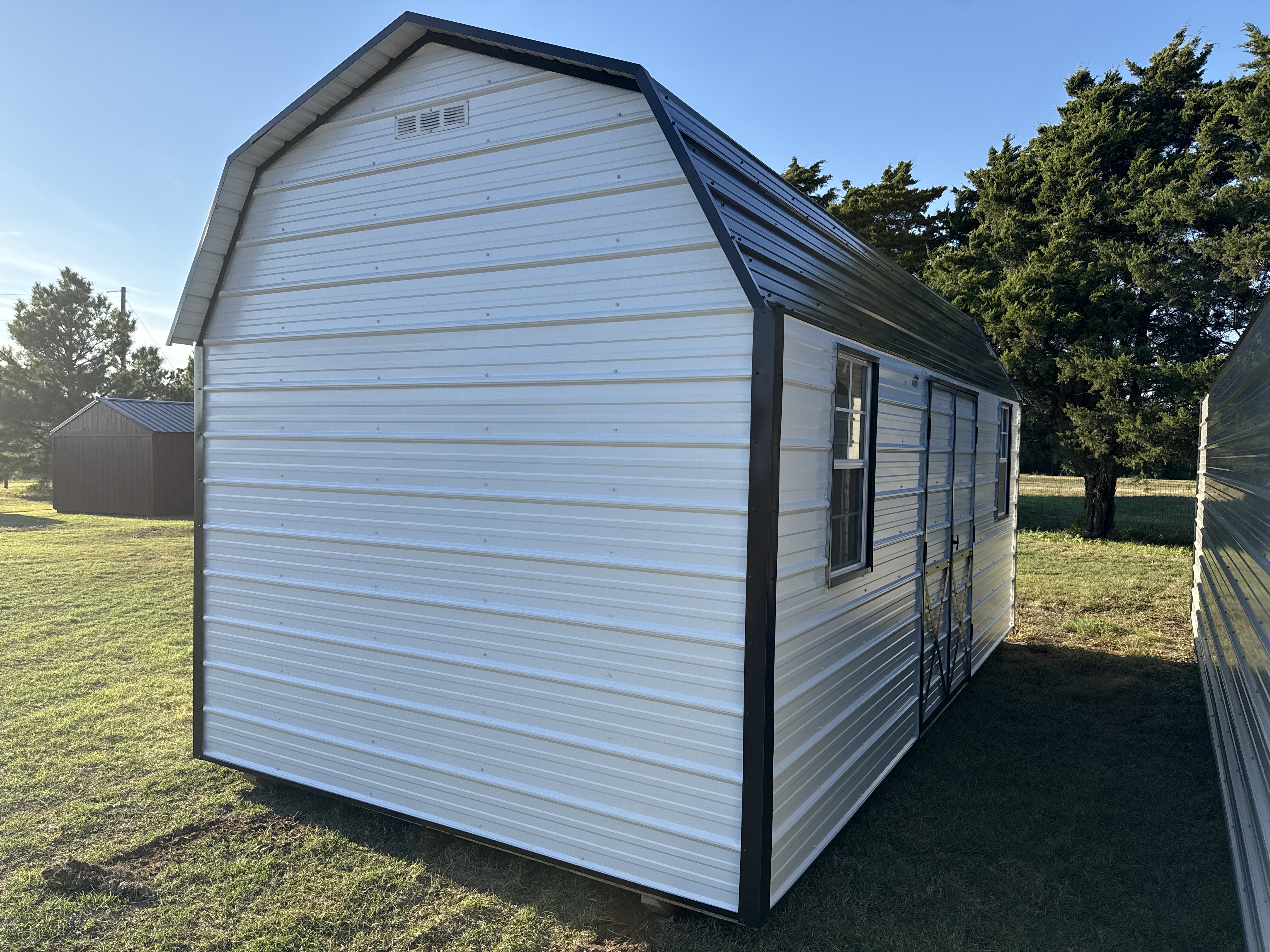 Metal Loft Barn 10 x 20 photo 4