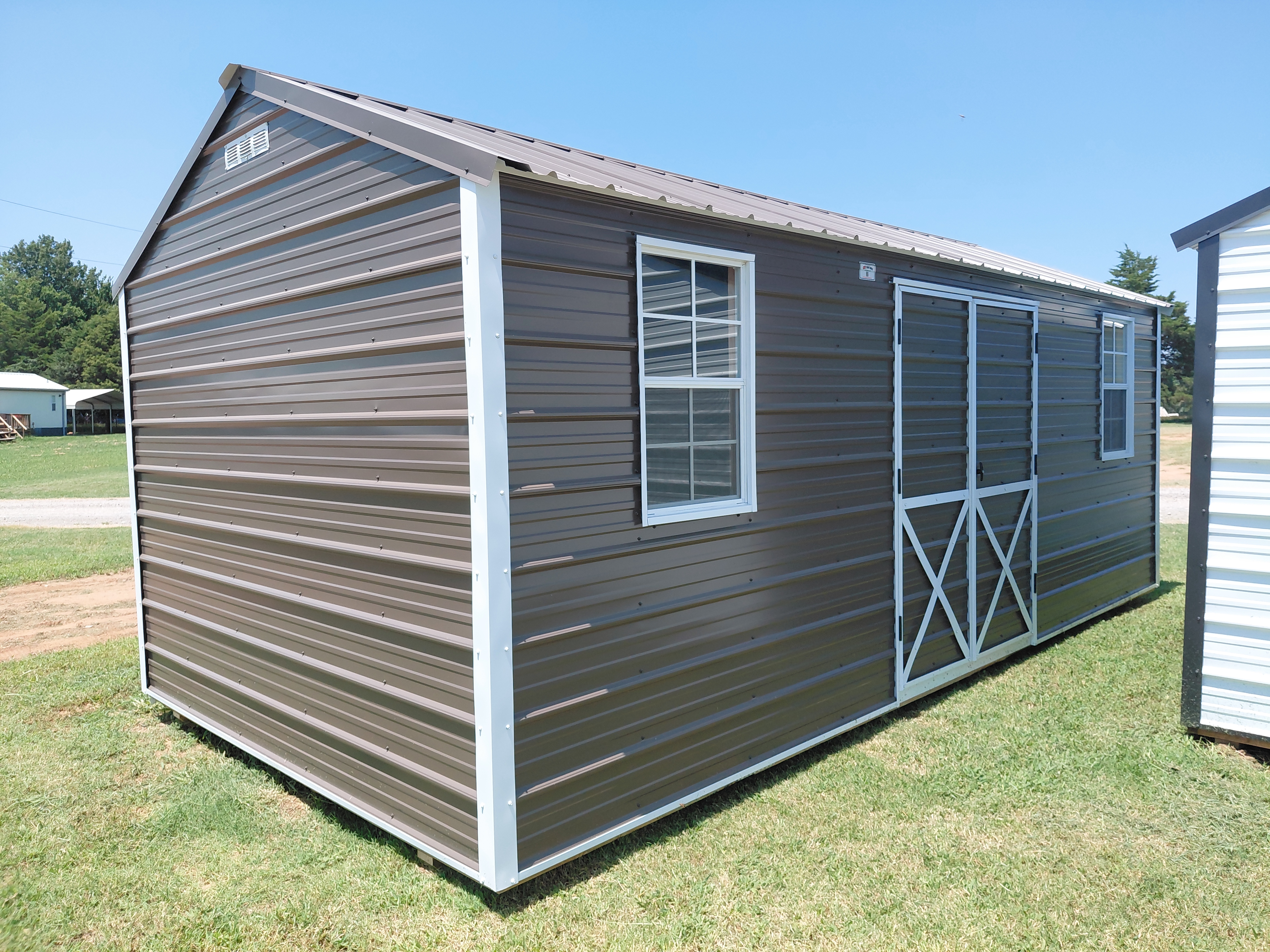 Metal Cottage Barn 10 x 20