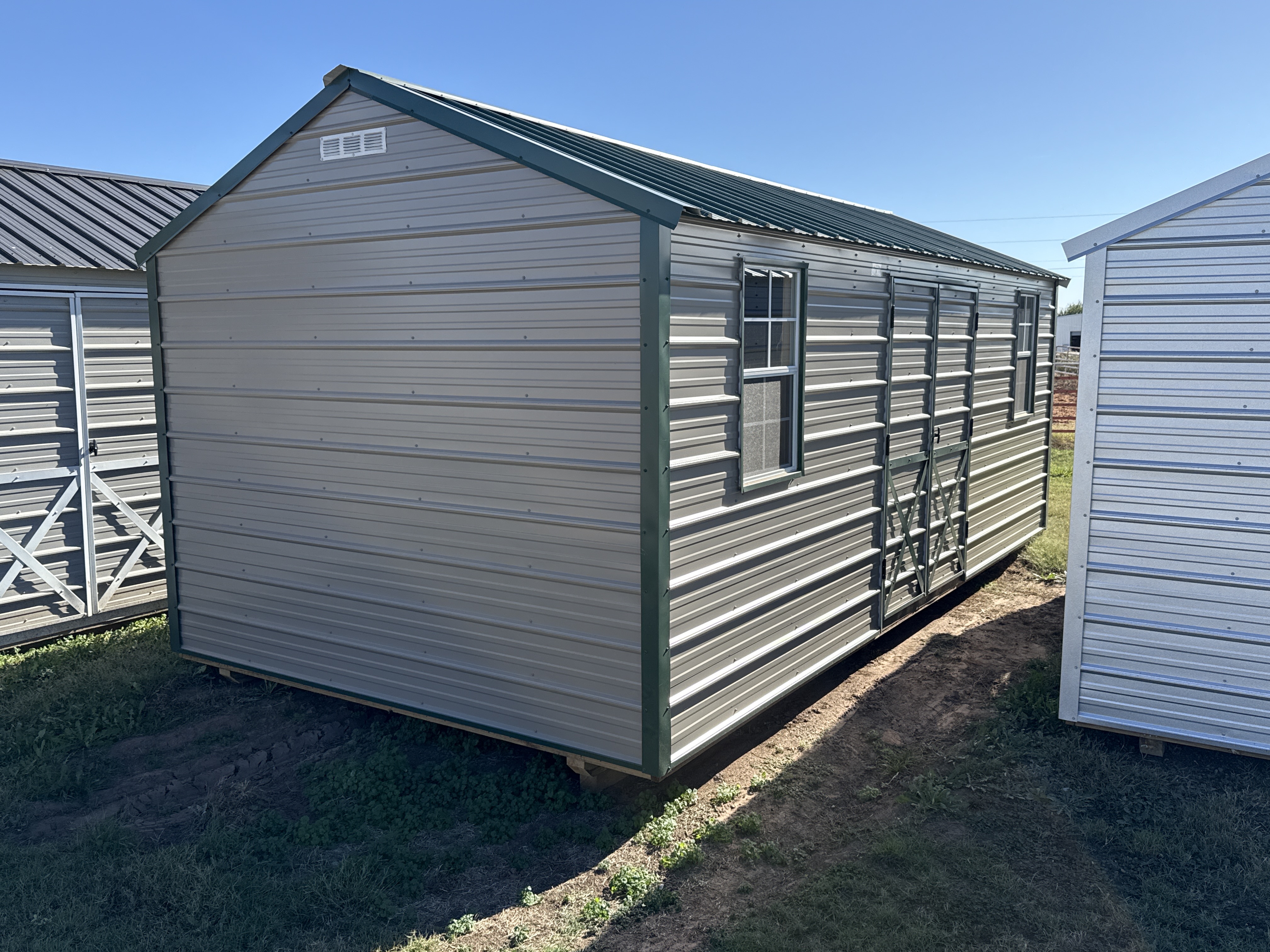 Metal Cottage Barn 10 x 20