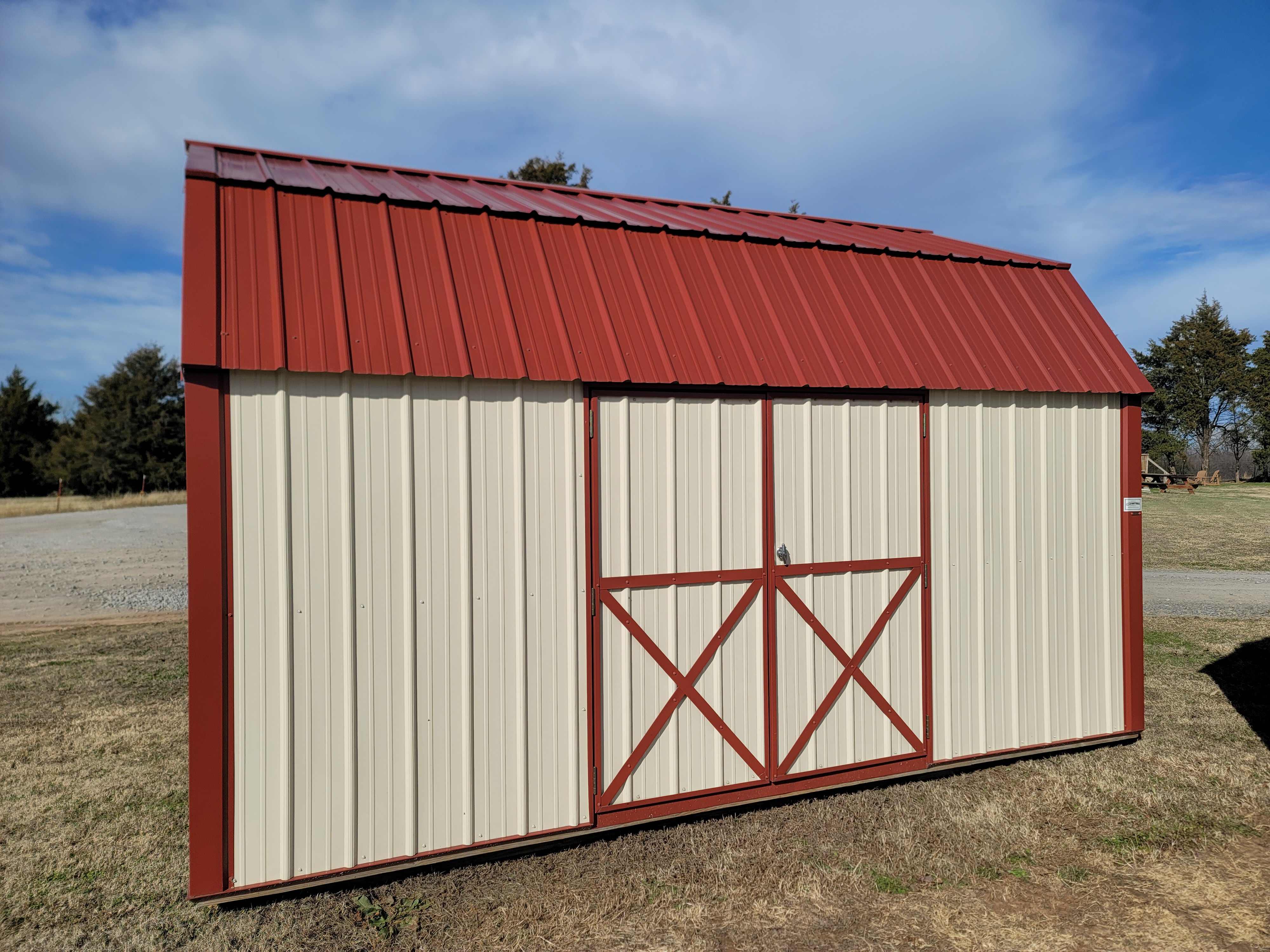 Discount 10% Metal Loft Barn 12x16