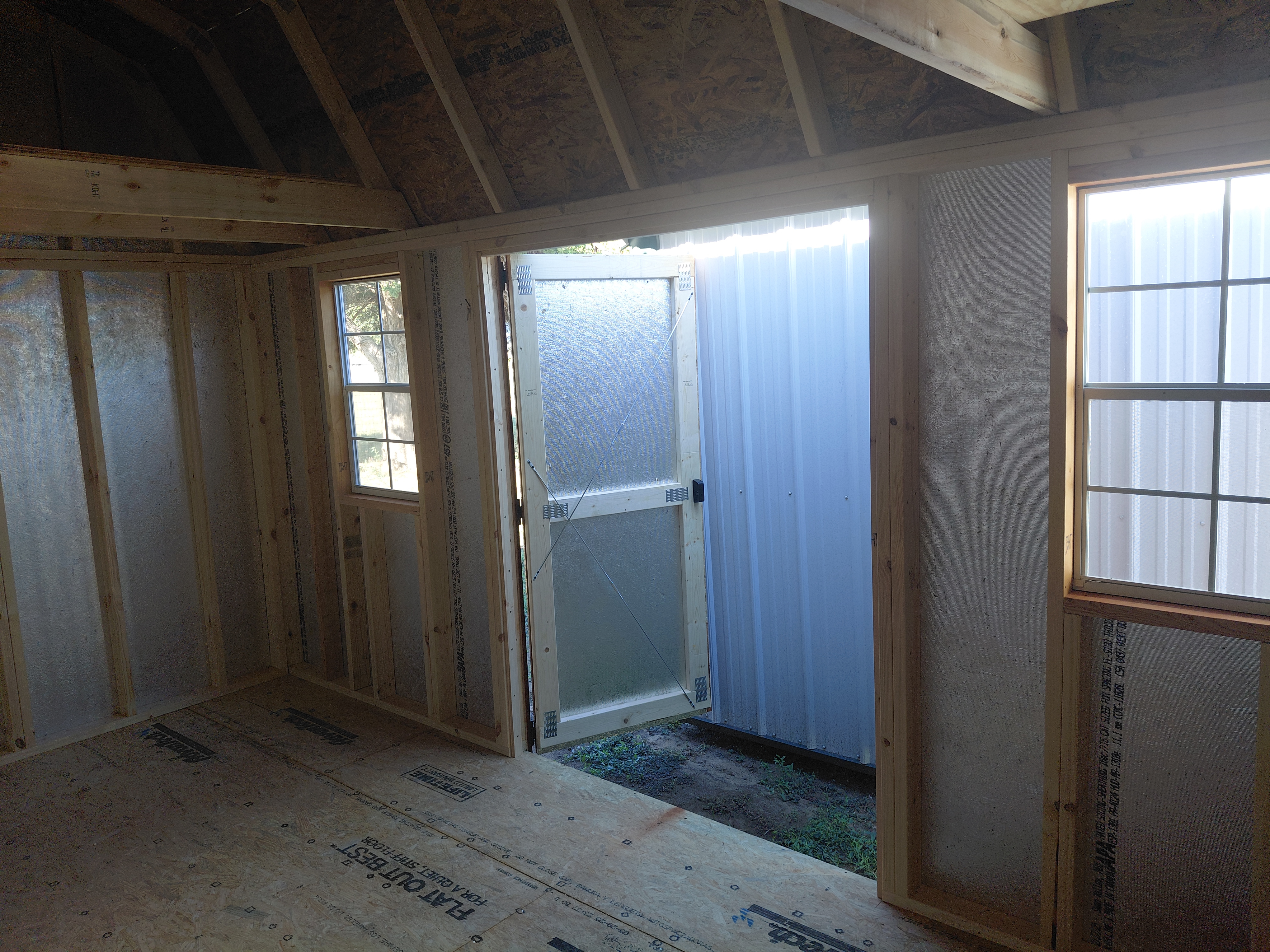 Wood Loft Barn 10 x 16 photo 4