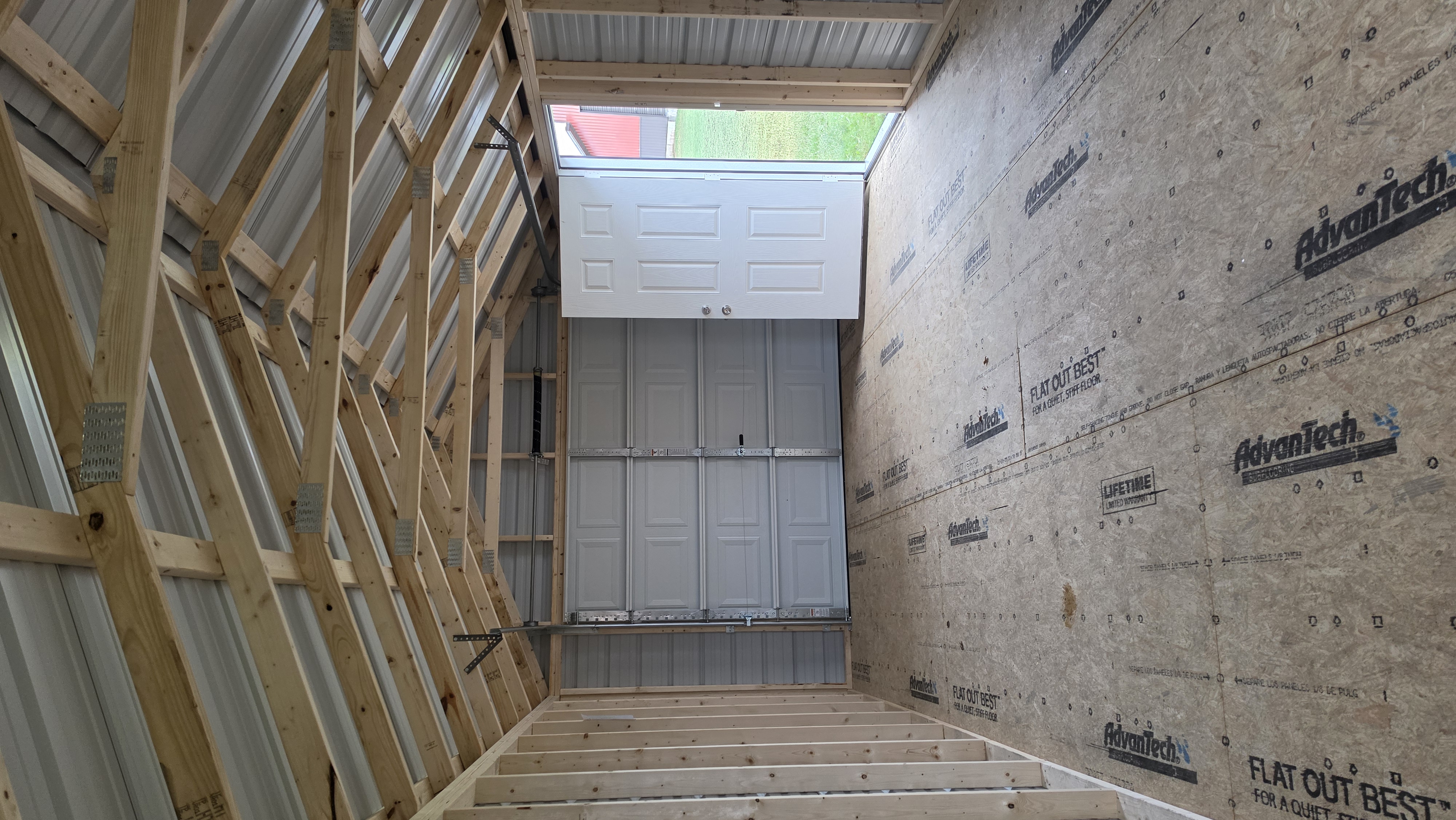 Metal Portable Garage 12 x 28 photo 2